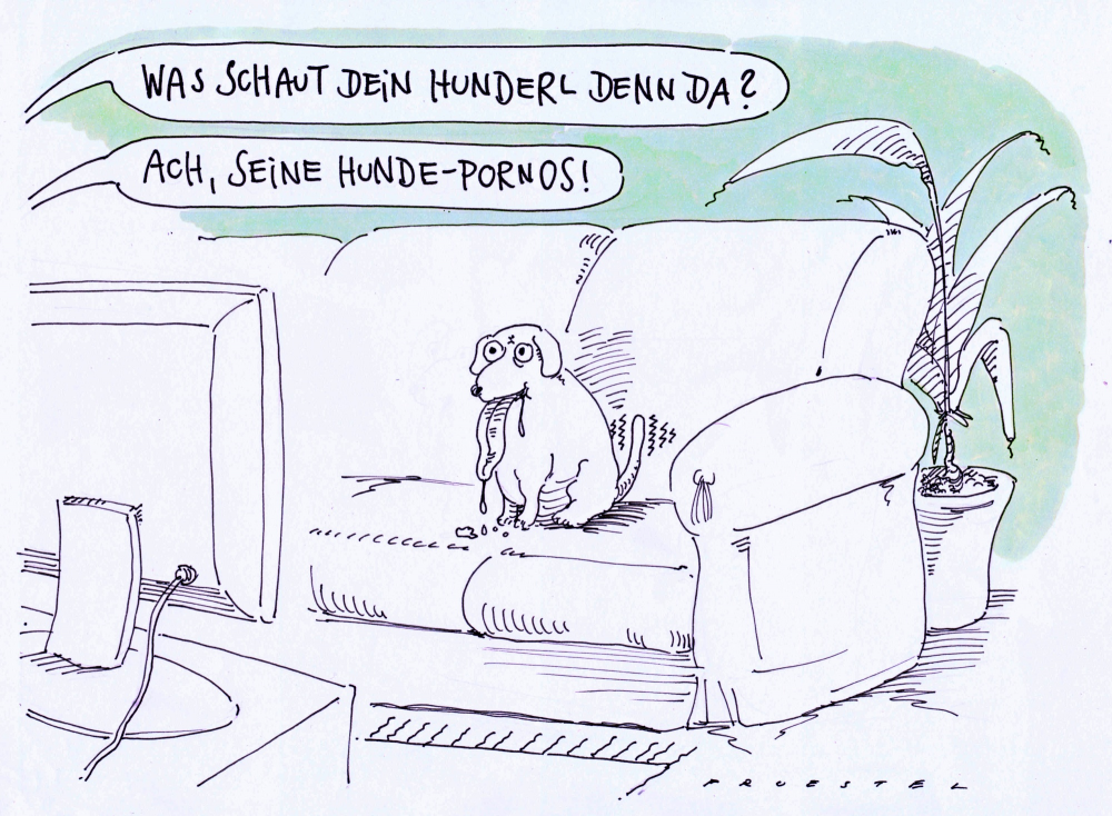 Cartoon: hunderl 1