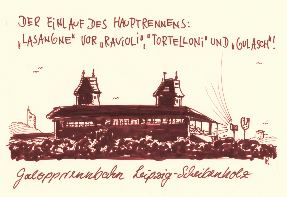 Cartoon: galopp 1