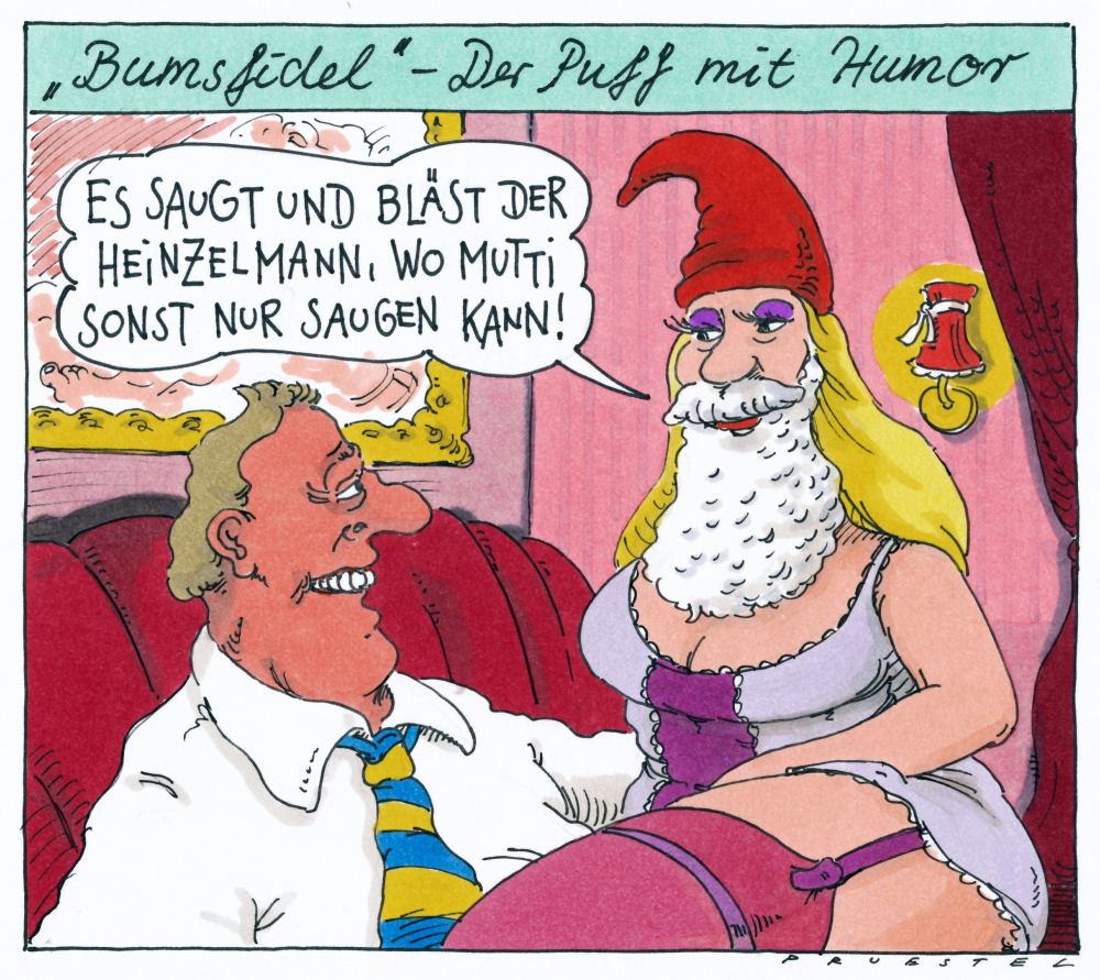 Cartoon: im puff 1