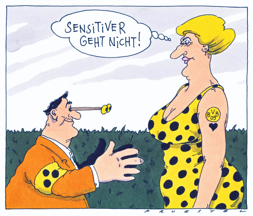 Cartoon: sensitiv 1