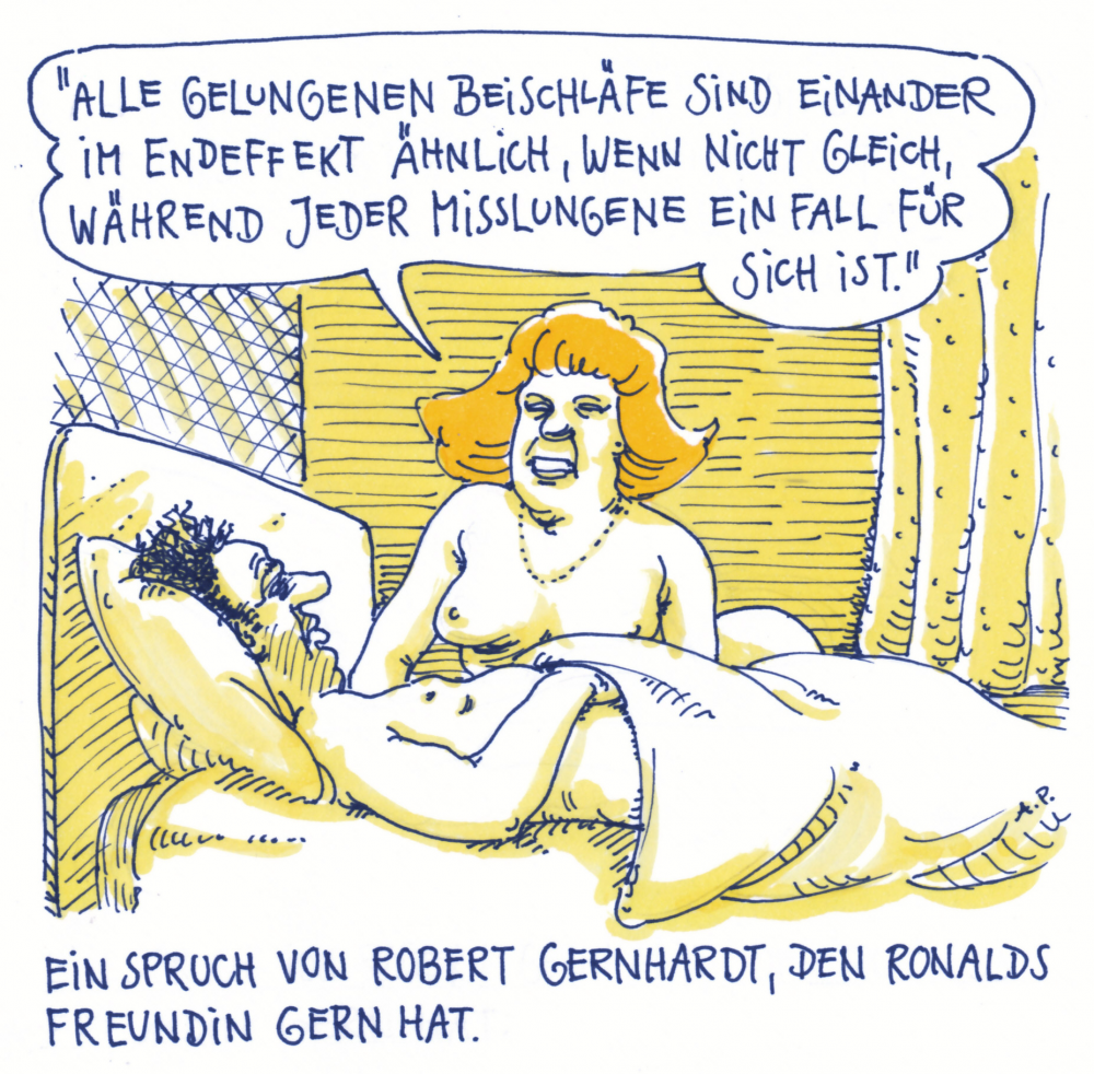 Cartoon: robert gernhardt 1