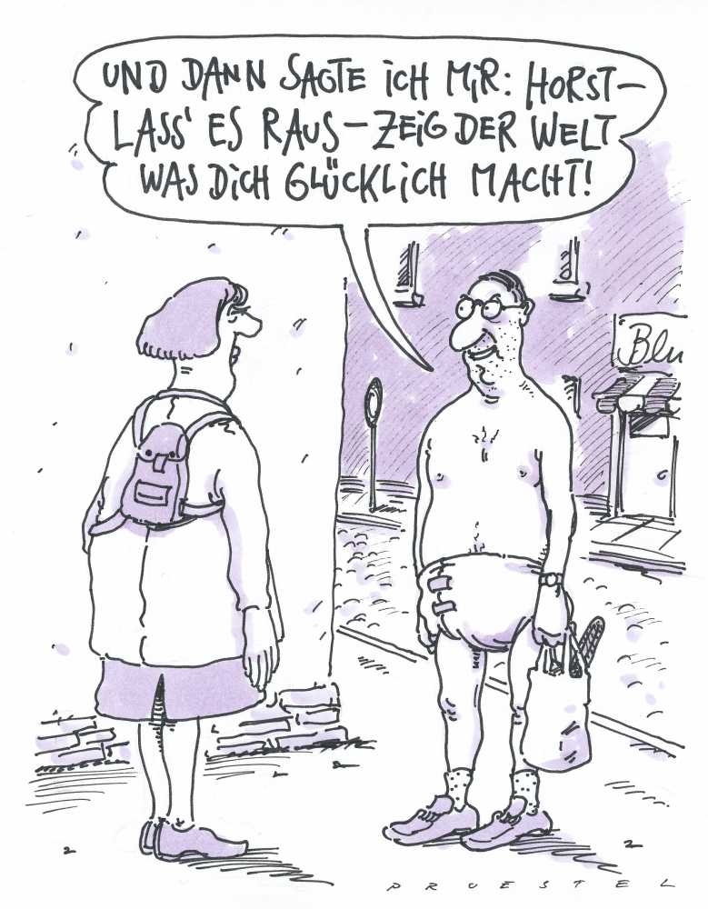 Cartoon: rauslassen 1