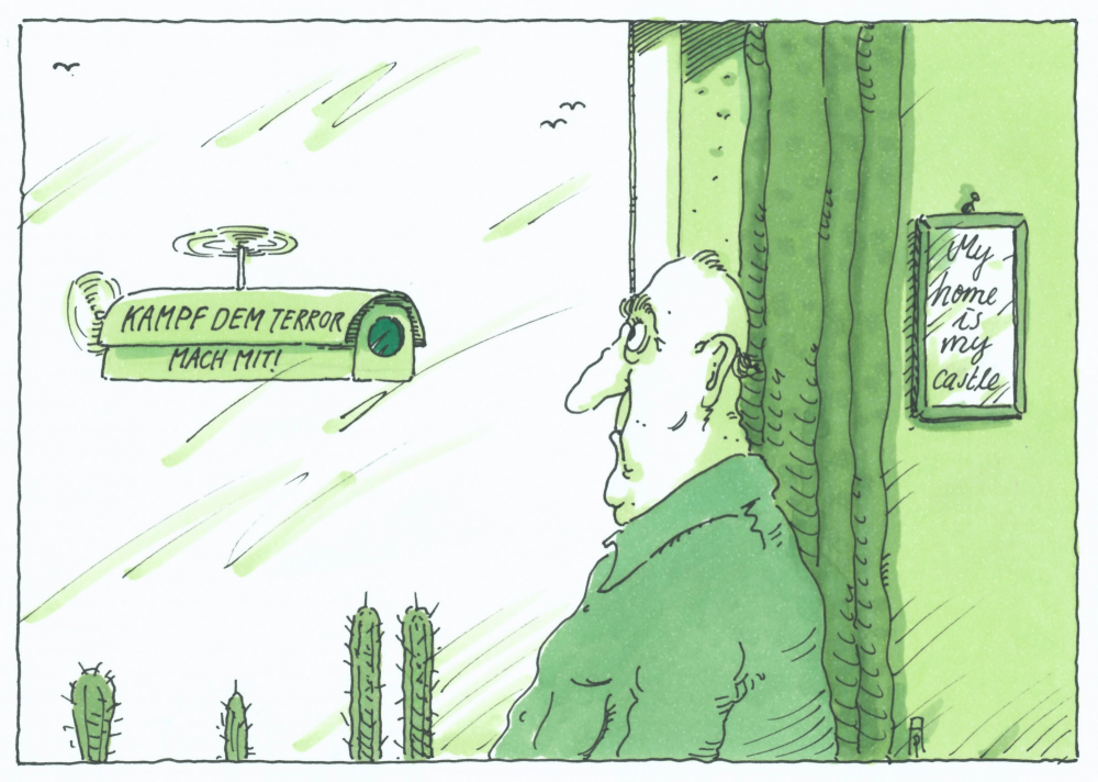 Cartoon: obacht! 1