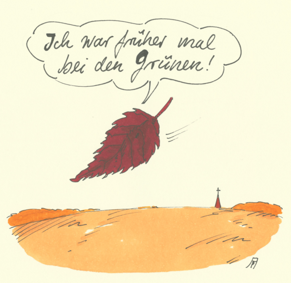 Cartoon: früher mal 1