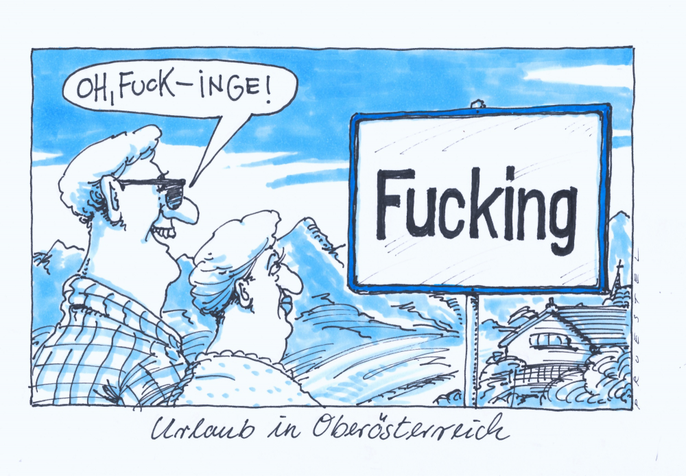 Cartoon: schönes oberösterreich 1