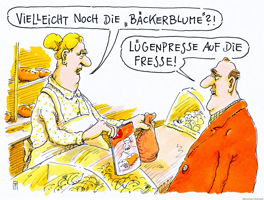 Cartoon: bäckerblume 1