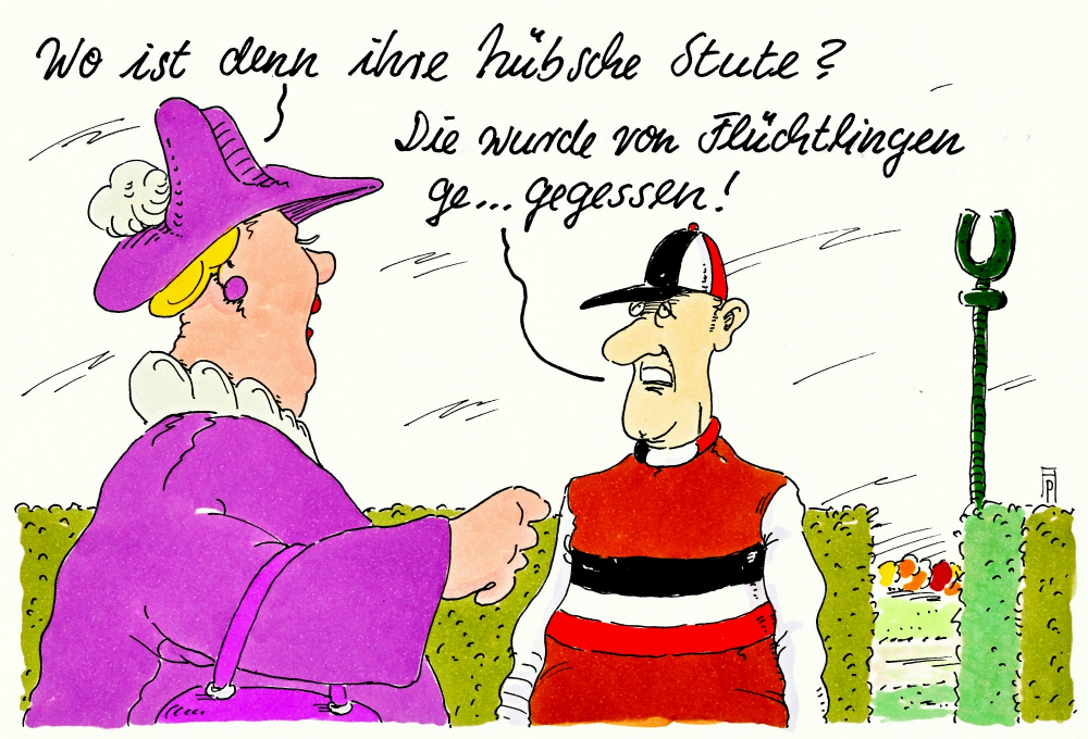 Cartoon: deutsche stute 1