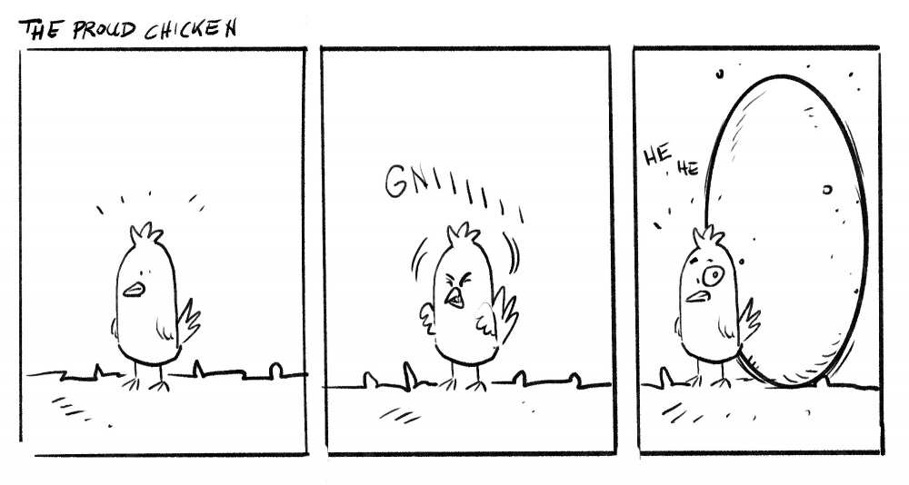Comic: The proud chicken 1