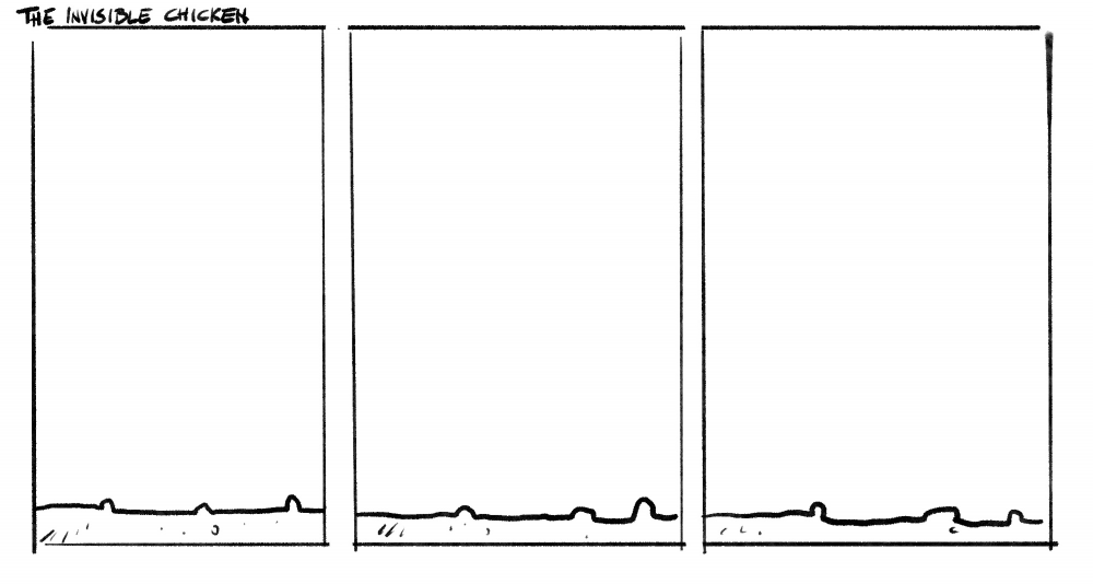 Comic: The invisible chicken 1