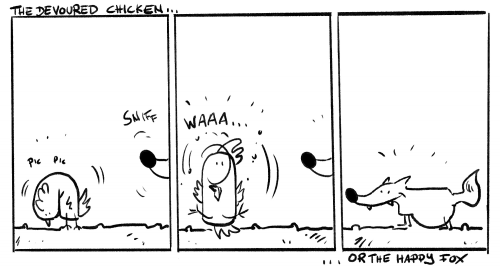Comic: The devoured chicken 1