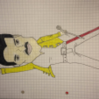 Freddy Mercury als Comic