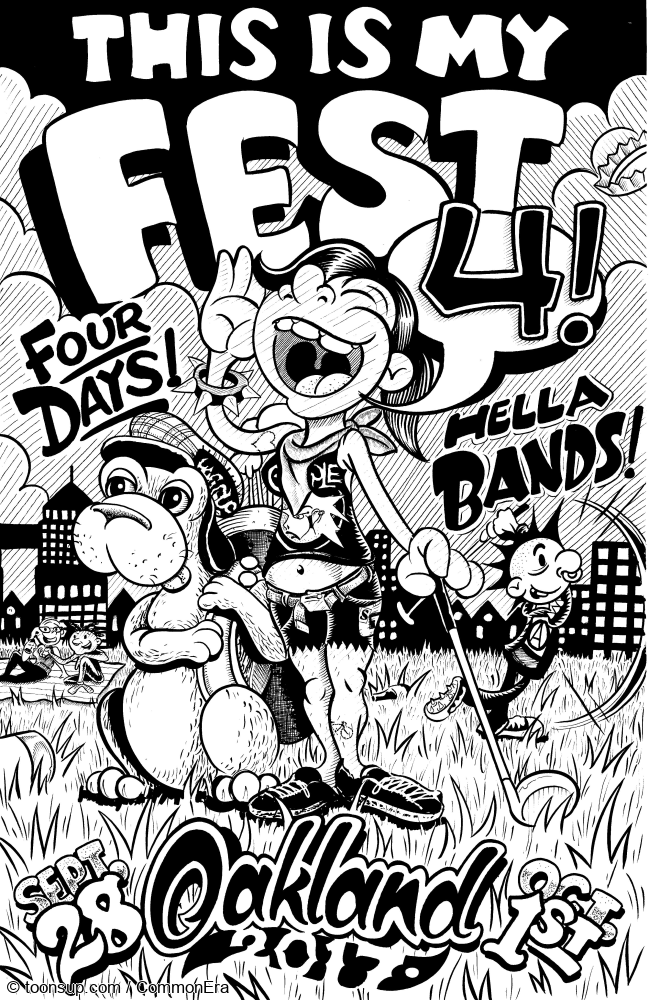 Illustration: This is My Fest Poster 1