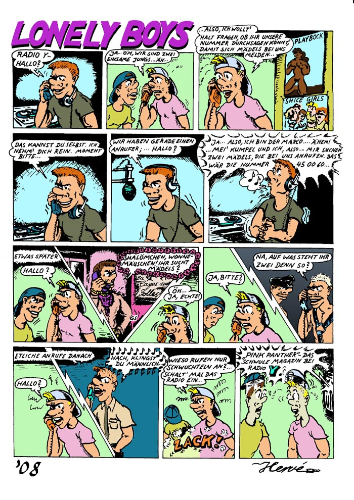 Cartoon: Lonely Boys 1