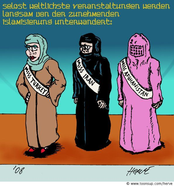 Cartoon: Misswahl 1