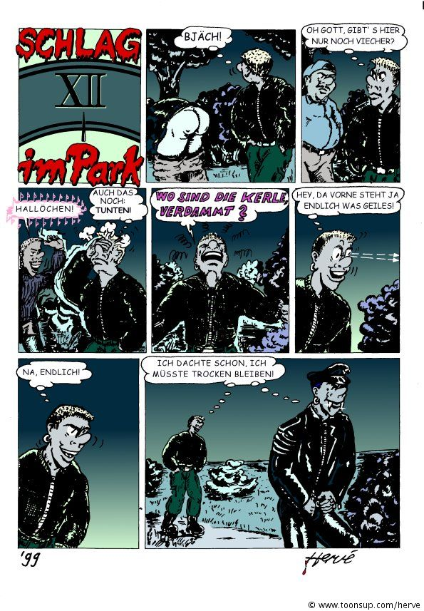 Comic: Schlag XII im Park 1