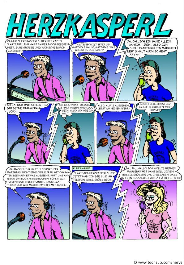 Comic: Herzkasperl 1