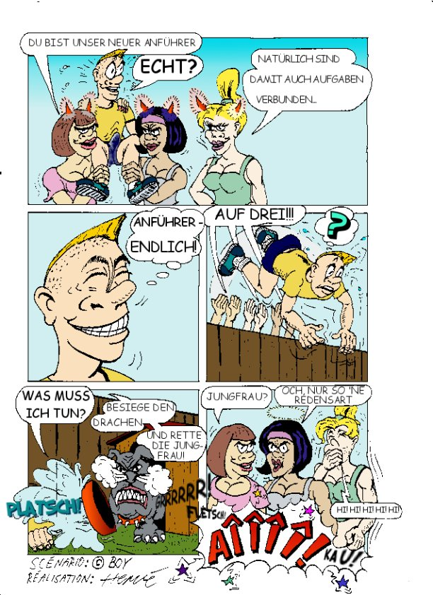 Comic: Chibi Funhouse Coop 2