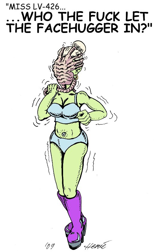Comic: Miss Alien LV-426 1