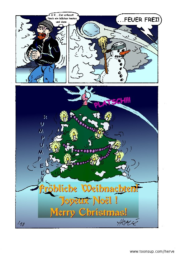 Cartoon: Hervé gegen Alle 1