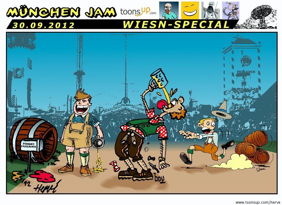 Comic: München Jam 30.09.12_Wiesn-Special 1