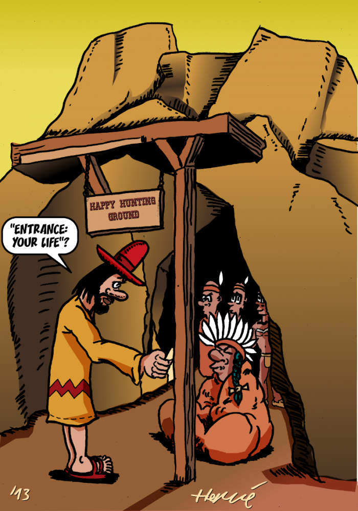 Cartoon: Cowboy Jesus Fanart 1