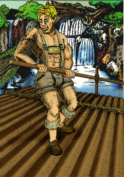 Illustration: Flößer 1