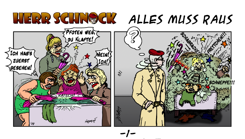 Comic: Alles muss raus 1