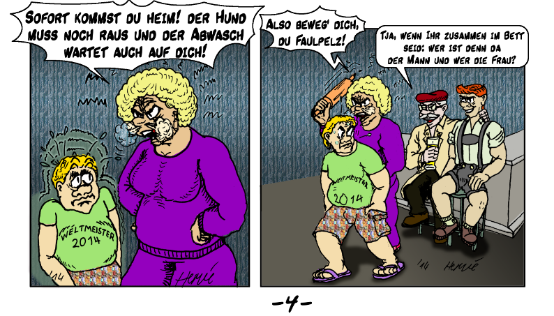 Comic: Rolle rückwärts 4