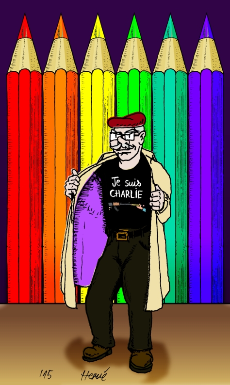 Cartoon: Je suis Charlie ! 1