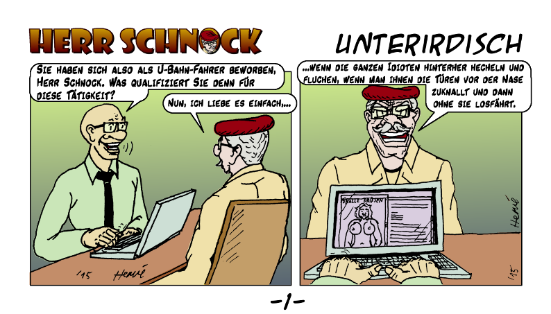 Comic: Unterirdisch 1