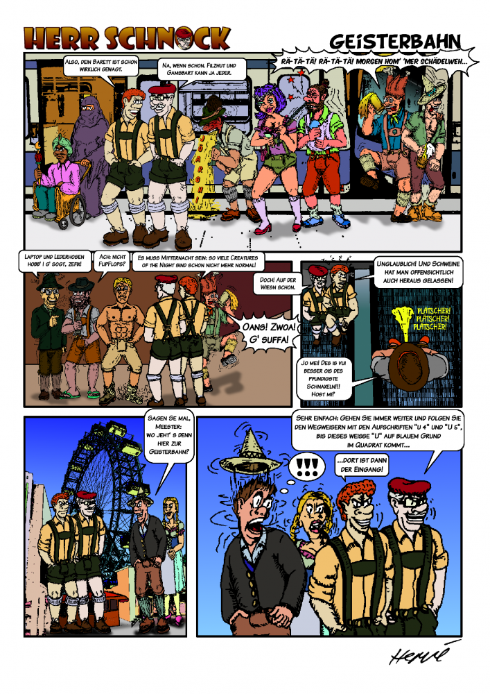 Comic: Geisterbahn 1