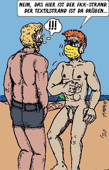 Cartoon: Corona-Sommer 2020 1