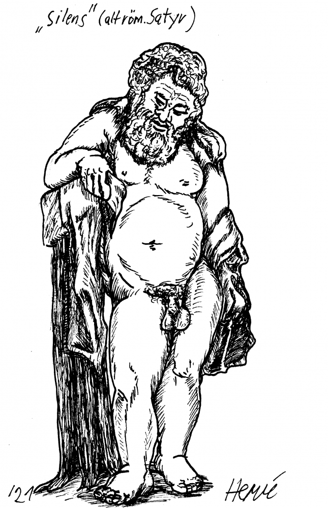 Anderes: Skizzen aus der Glyptothek München 5