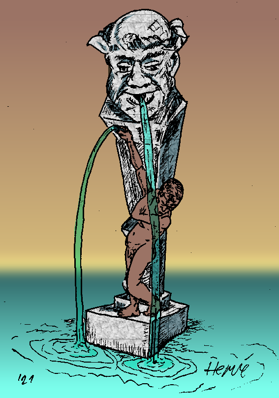 Illustration: Brunnenbuberl 1