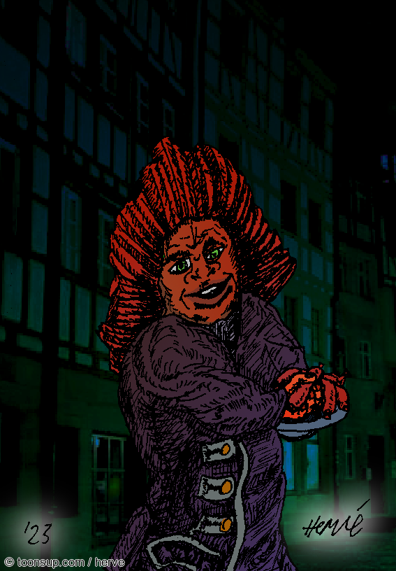 Illustration: Nürnberger Mitternachtssnack 1