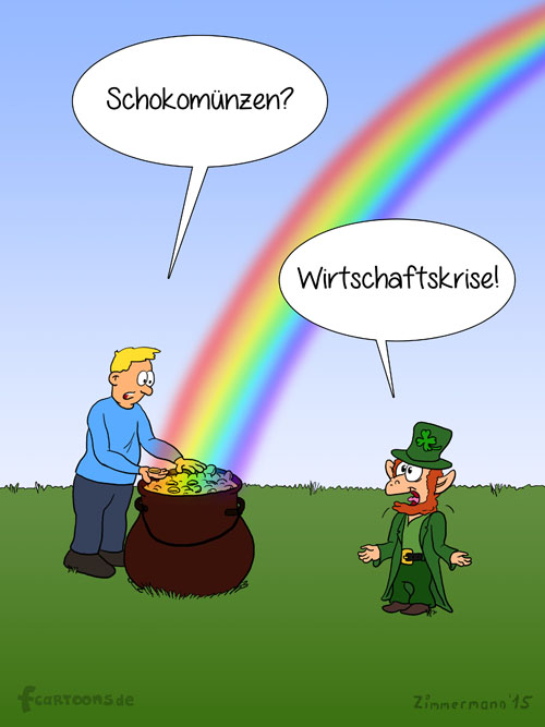 Cartoon: TOPF VOLL GOLD 1
