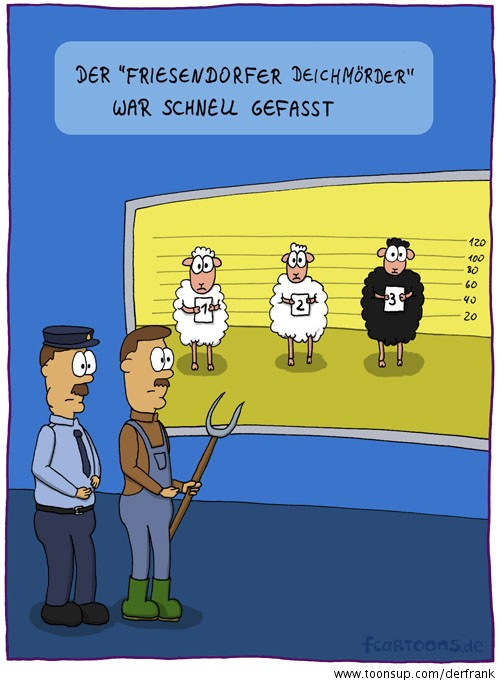 Cartoon: Deichmörder 1