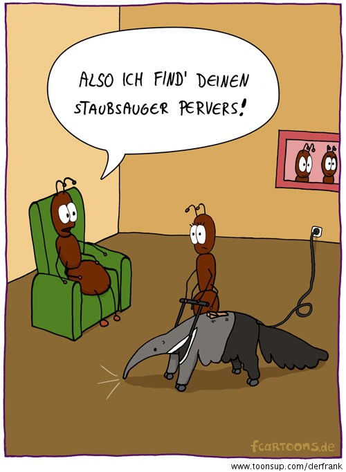 Cartoon: Staubsauger 1