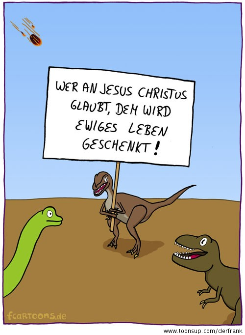 Cartoon: ewiges Leben 1