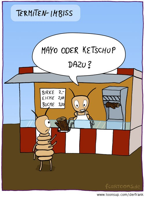 Cartoon: Imbiss 1