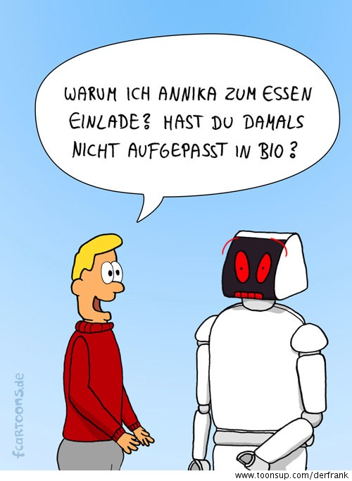 Cartoon: blöde Frage 1