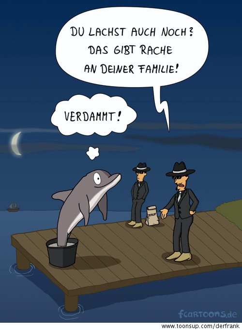 Cartoon: RACHE 1