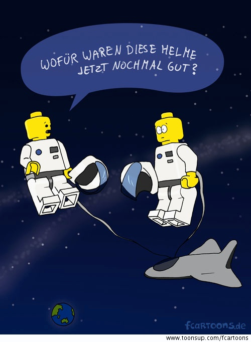 Cartoon: Helme 1