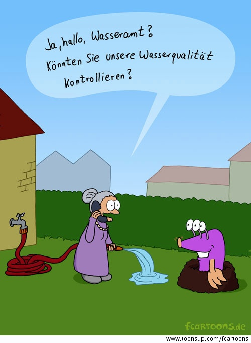 Cartoon: Wasserqualität 1