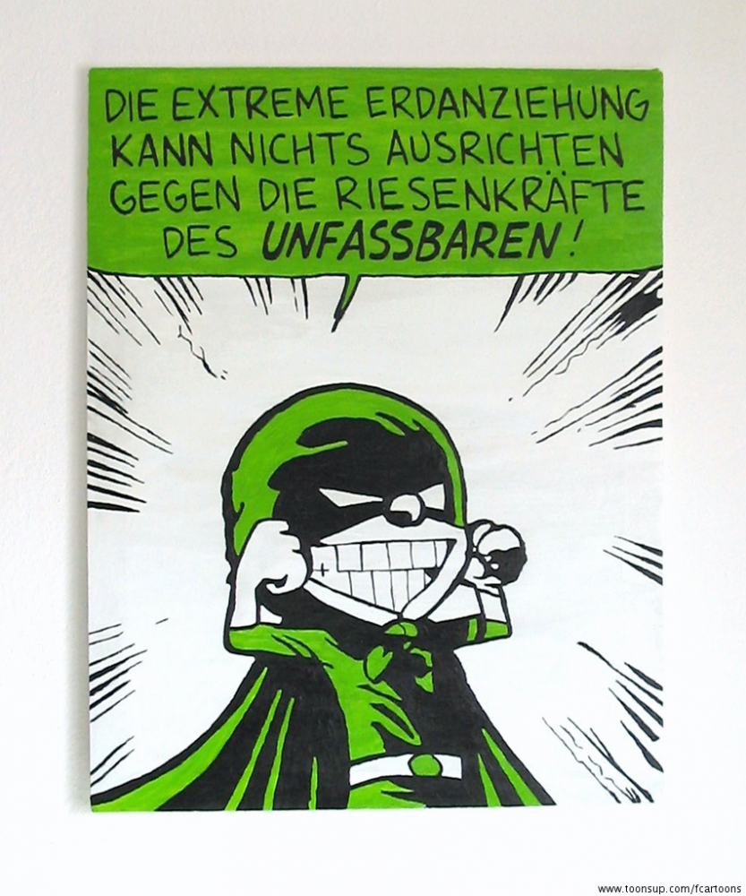 Cartoon: Erdanziehung 1