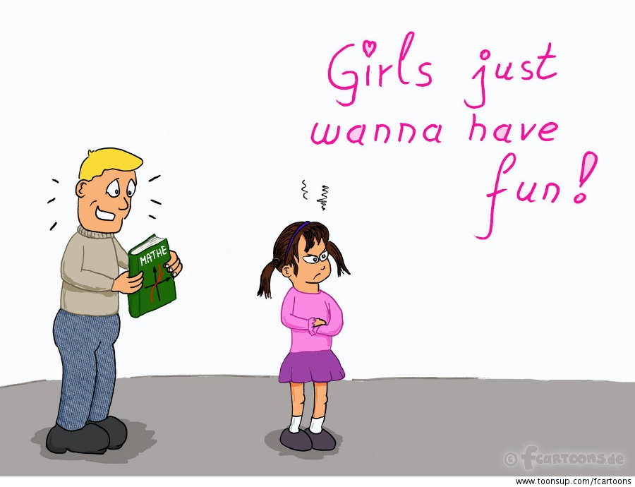 Illustration: Girls just wanna have fun 1