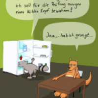 Prüfung morgen
