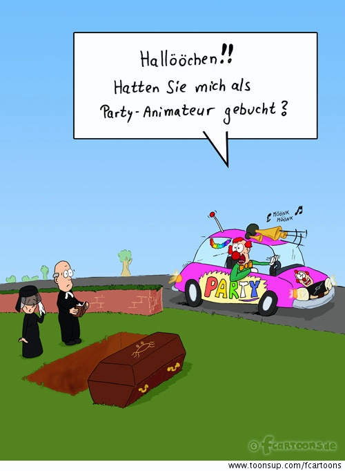 Cartoon: Party-Animateur 1