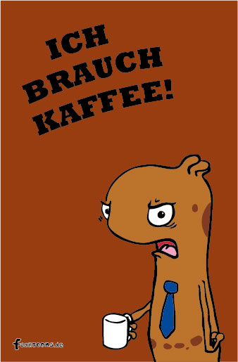 Cartoon: Kaffee 1