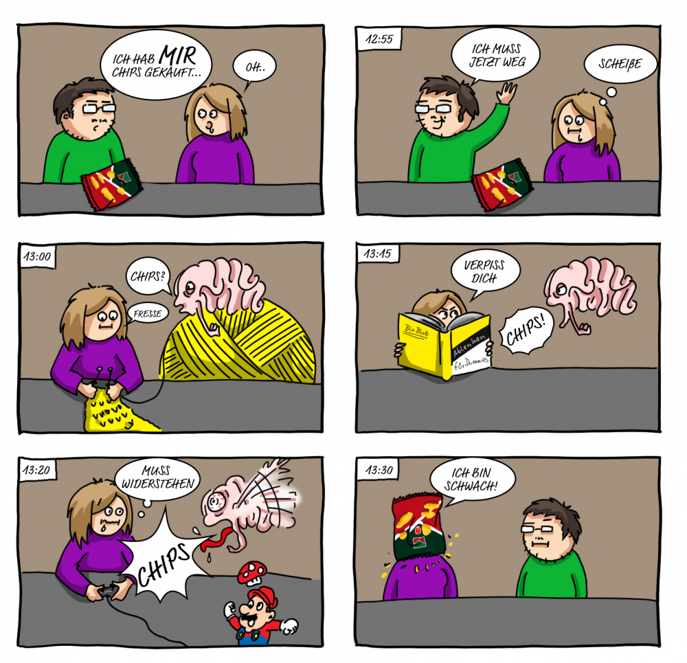 Comic: Ich hasse Chips 1